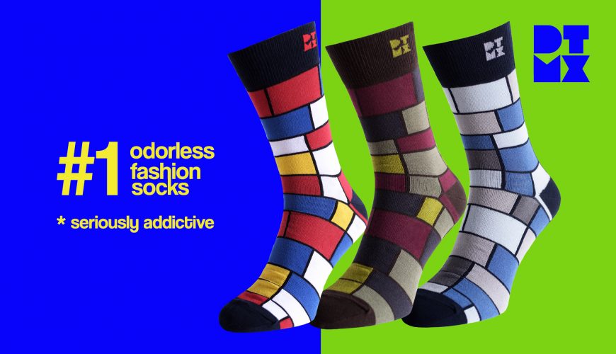 Mondrian Socks Mania 3-PACK