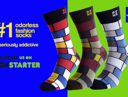 Funky Silver Socks crowdfunding on Kickstarter by DTMX FUNKY SILVER SOCKS