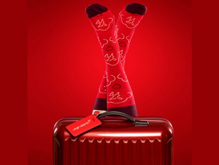 Designer Socks Are Latest Airline Perk for Premium-Class Passengers